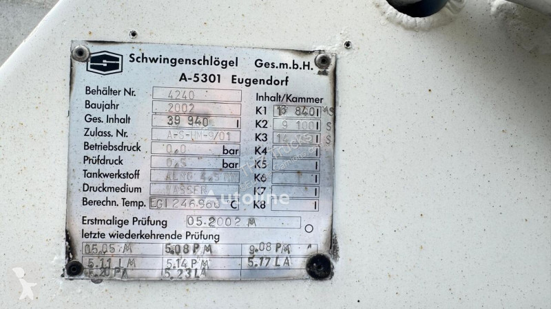 Semirimorchio Schwingenschlögel FSTK232