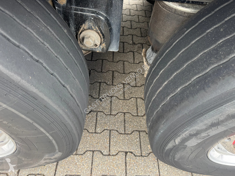 نصف مقطورة Fliegl Schuifzeil - Dak / Stuur-as /...