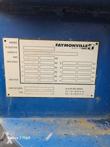 Semiremorca Faymonville
