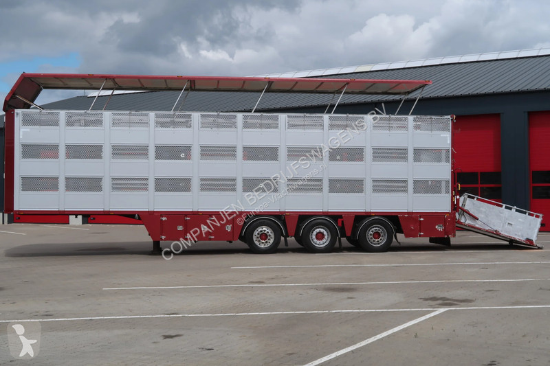 Semi remorque  3-ASSIGE OPLEGGER Scania R450...