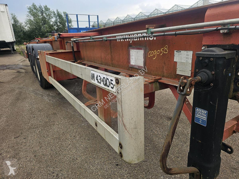 Oplegger LAG O 3-39/ 40 foot tipper chassis/...