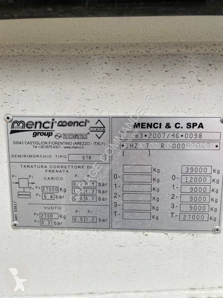 Semi remorque Menci SA 700R