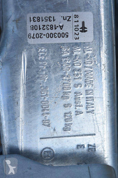 Semirremolque  2700kg