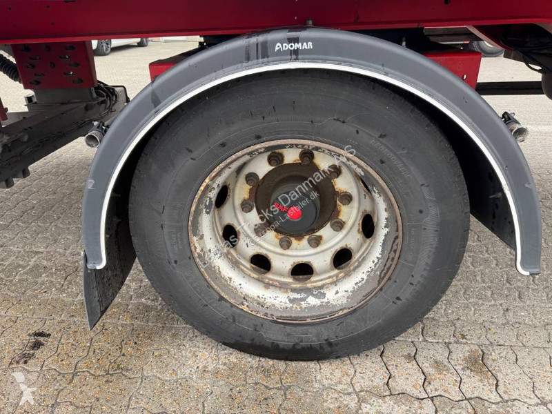 Kel-Berg 1 axle Curtainsider / Planenauflieger...