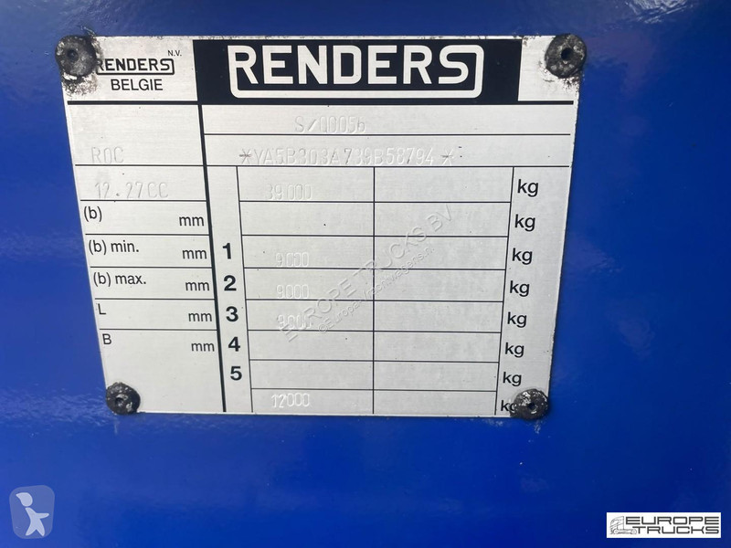 Semirremolque Renders Container Belgian Trailer...