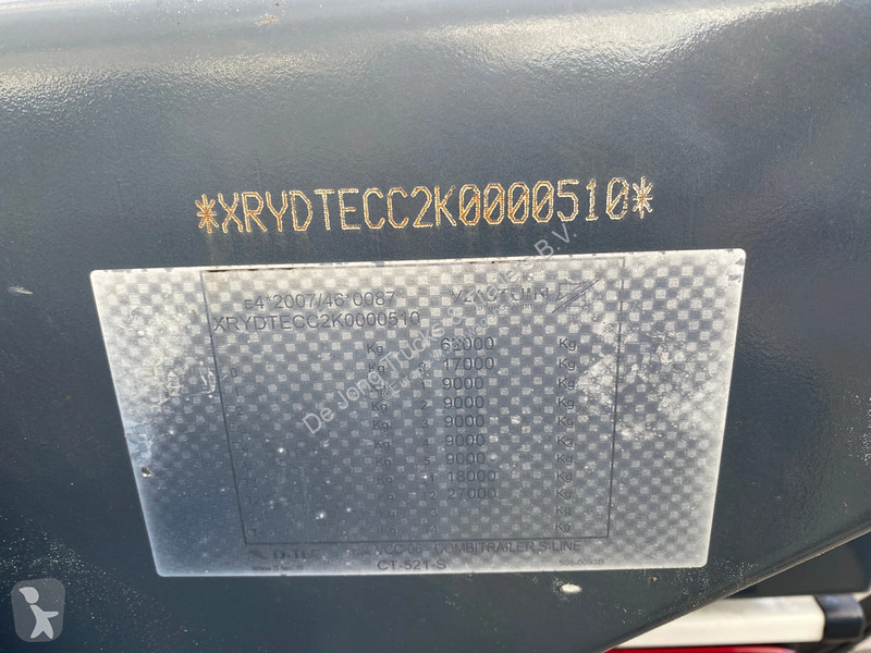 Semiremorca D-TEC CT-521-S / CombiTrailer...