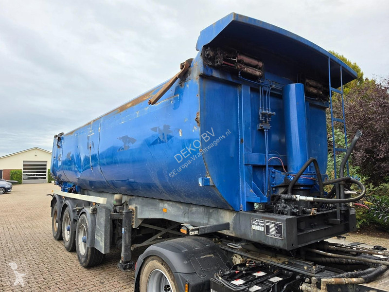 Semitrailer ATM OKA 15/27 3-axle half-pipe tipper