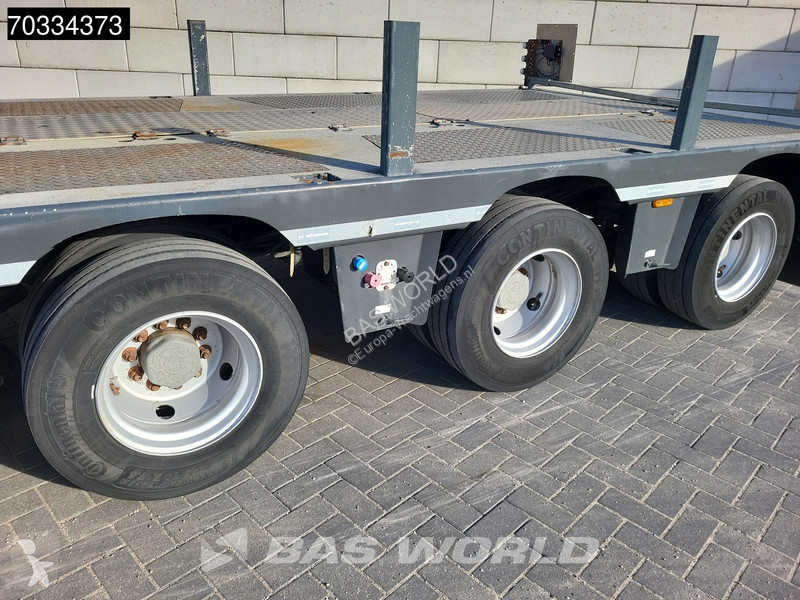 Meusburger MTS-3 3 axles Gooseneck Extendable...