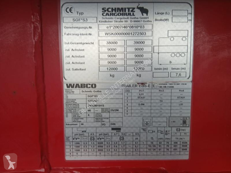 Schmitz Cargobull  semi-trailer