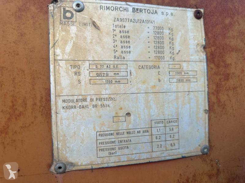 Bertoja  semi-trailer