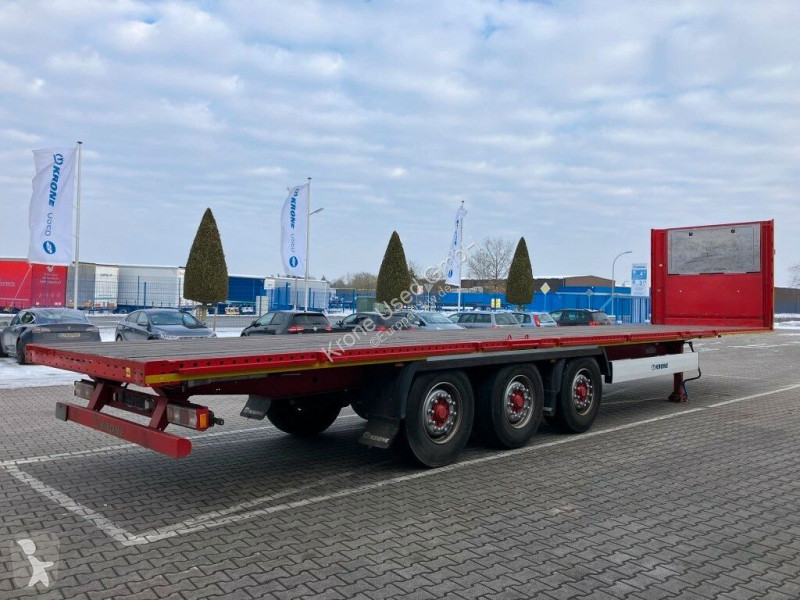 Krone Plateau  27 eLBP4-C semi-trailer