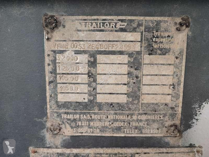Trailor  S32E 2 ESSIEUX semi-trailer
