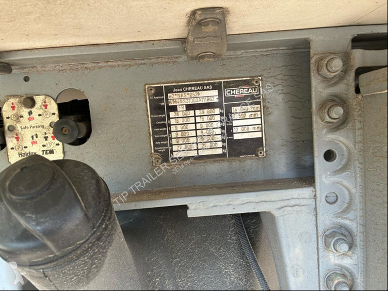 Chereau Trailer Reefer Multi Temp Straight...