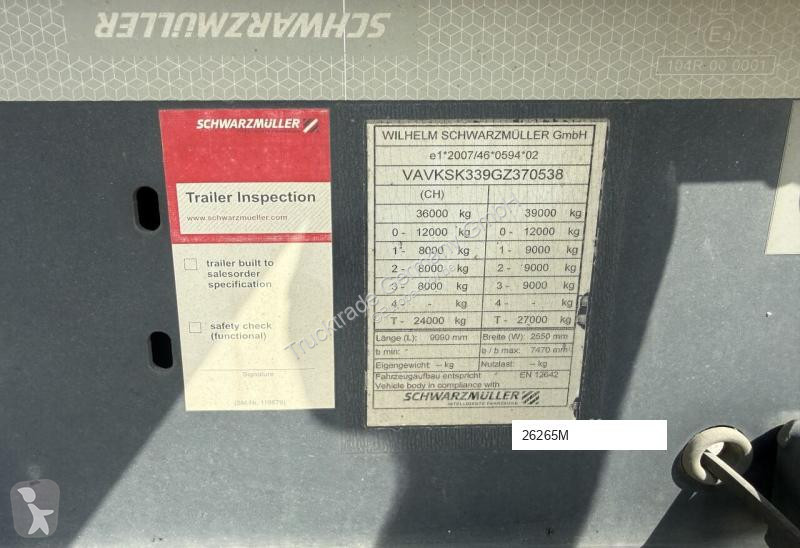 Schwarzmüller SPA 3/E Kipper / Swiss-Vehicle...