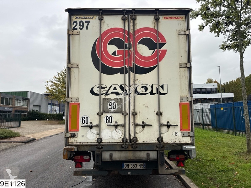 Fruehauf Tautliner Lift axle semi-trailer