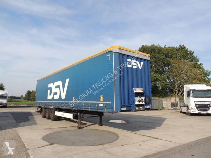 Krone hayon retractable semi-trailer