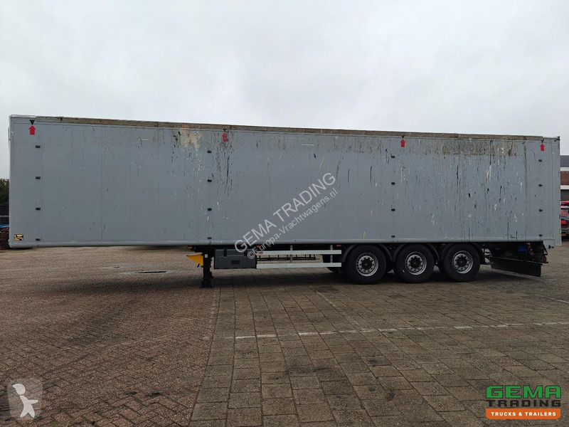Kraker trailers 92m³ Walking floor - Galvanized...