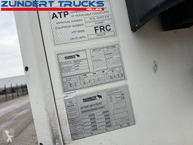 Schmitz Cargobull 3 AS KOELTRAILER, CARRIER...