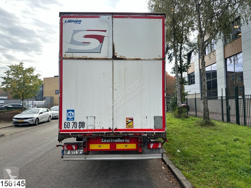 Félpótkocsi Lecitrailer Tautliner Lift axle