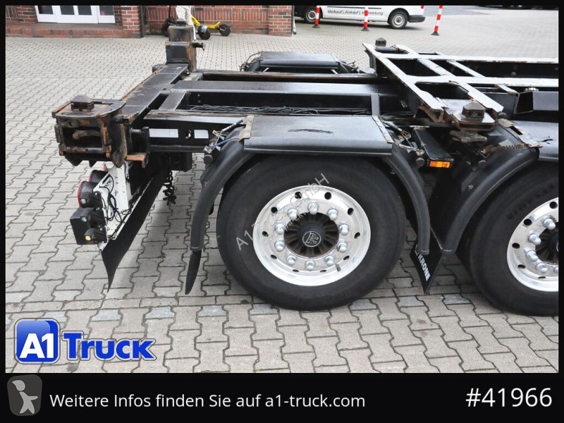 Oplegger Krone eLTU6,  Schlitten, Front und...