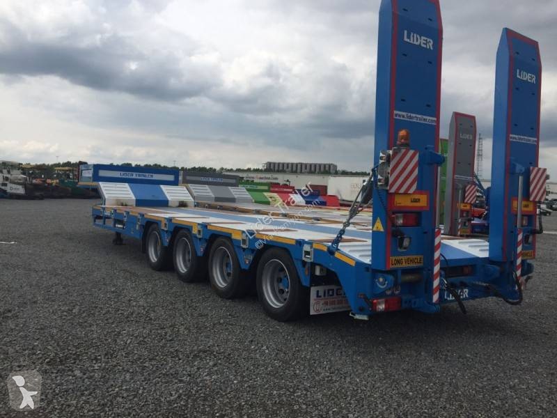 Semitrailer Lider Lowbed (3 Axles - 45 Tons )