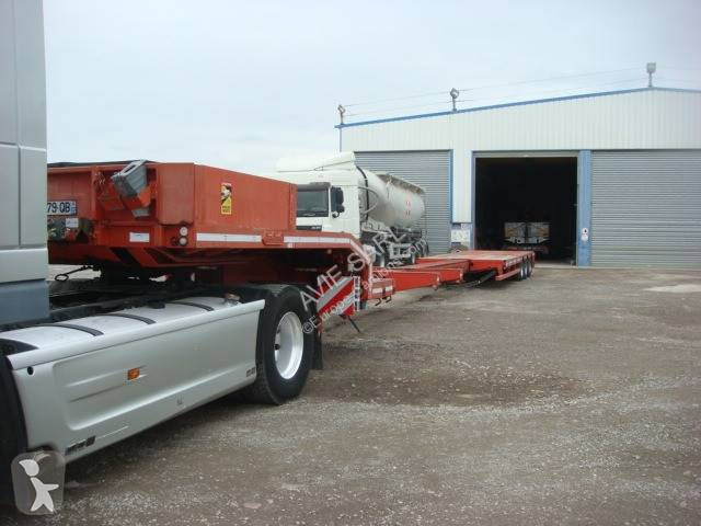 Semitrailer Nooteboom 3 ESSIEUX GIGANT 1999