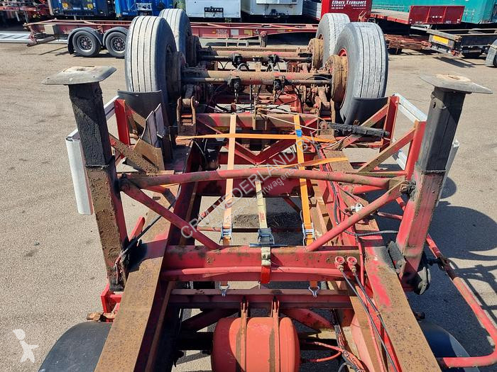 Semirimorchio  20 ft | Steel suspension