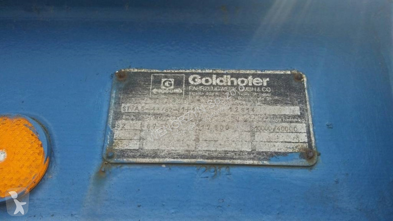 نصف مقطورة Goldhofer Naczepa niskopodwoziowa...