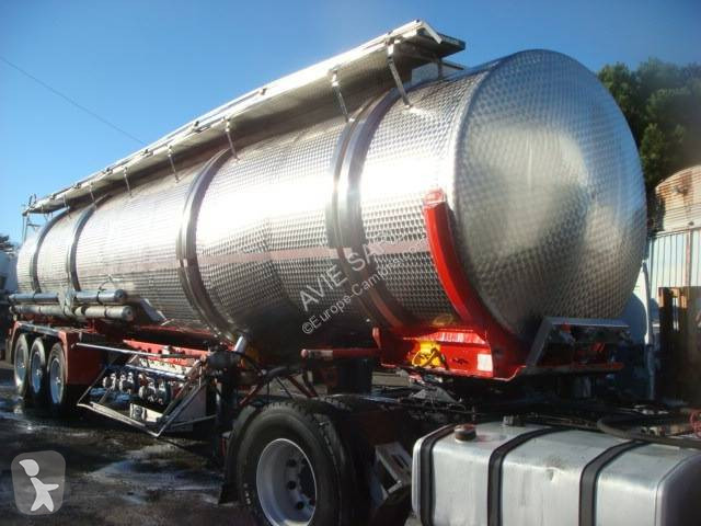 Semitrailer Magyar CITERNE CARBURANT 1986 36000L