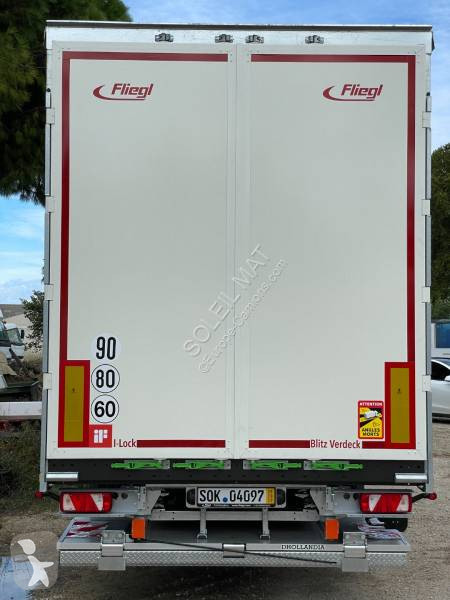 Semi remorque Fliegl Hayon