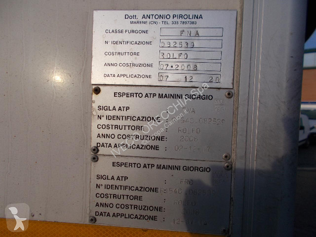 نصف مقطورة Rolfo SEMIRIMORCHIO