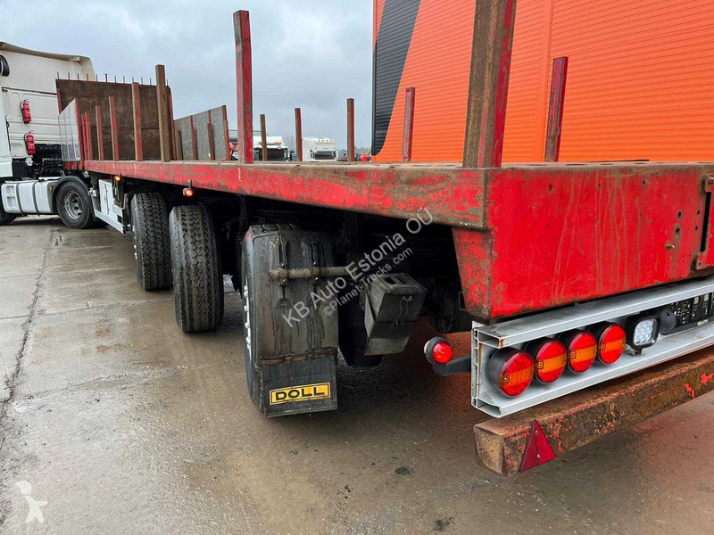 Semitrailer Doll 93 H STEERED AXLES / PLATFORM...
