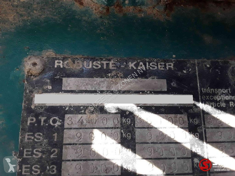 Semirimorchio Robuste Kaiser Oplegger Jonsered...