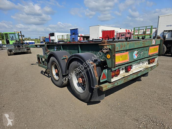 Oplegger Flandria 2 AXLE 20 FT CHASSIS STEEL...