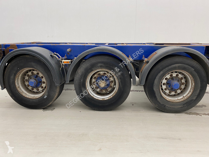 Semitrailer Renders Skelet 20-30-40 ft
