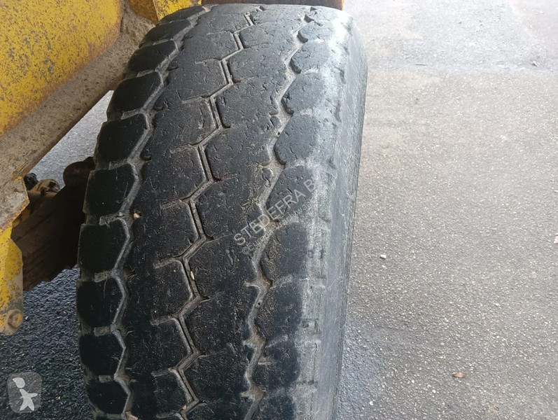 Sættevogn Kaiser 2 Axle Steel Tipper , Spring...