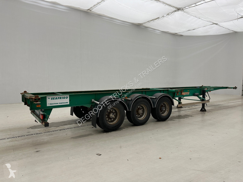 Oplegger Fruehauf 4x Skelet 2 x 20-40 ft