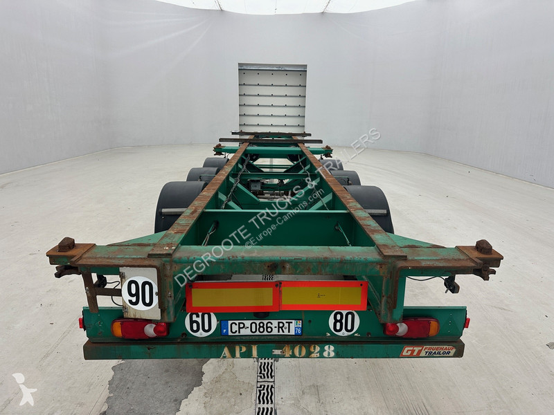 Sættevogn GT Trailers 4 x Skelet 2 x 20-40 ft