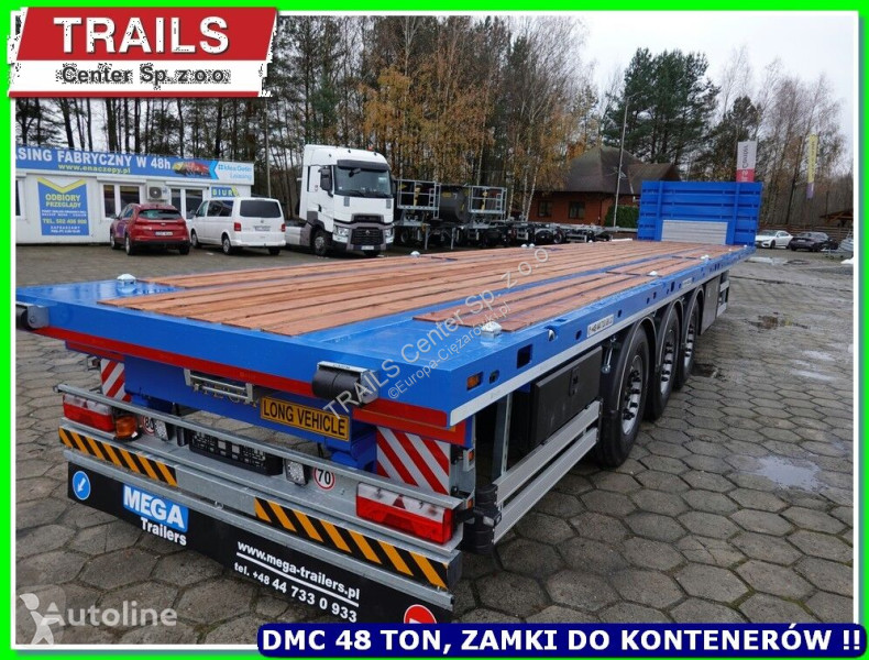 Semiremorca Mega ALT-3WS - Flatbed DMC 45 T /...