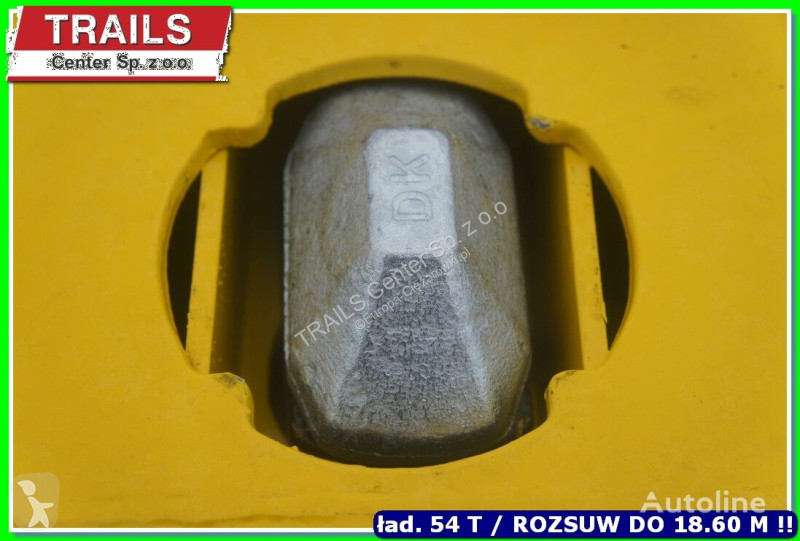 Semirimorchio Mega 4 axle low floor 18.600 m....