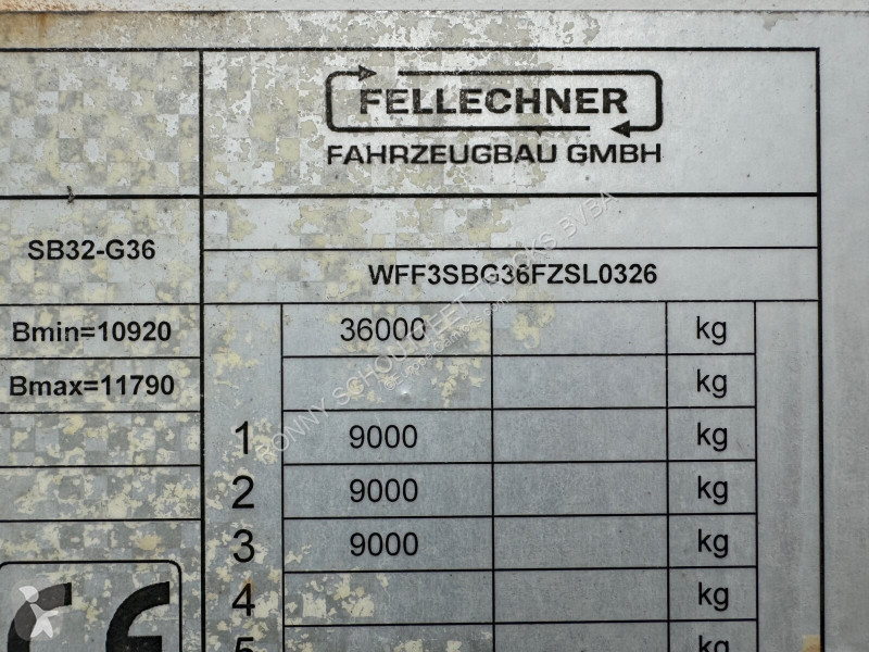 Oplegger  Fellechner SB32-G36 Fellechner...