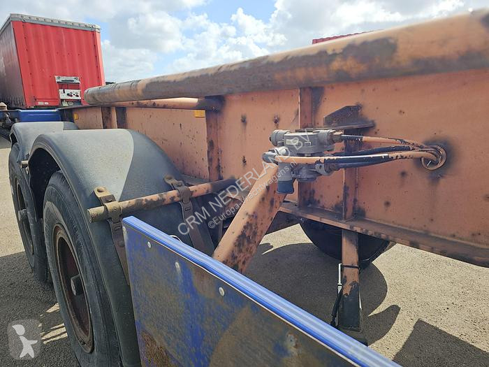Semi reboque  20 ft container chassis  steel...