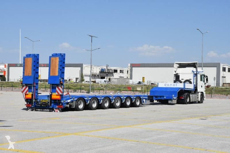 Semitrailer Donat 6 axle lowbed semitrailer -...