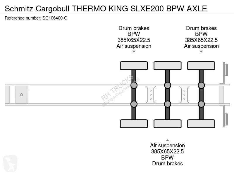 Oplegger Schmitz Cargobull THERMO KING SLXE200...