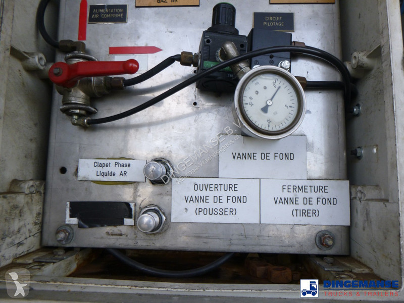 Semiremorca Guhur Low-pressure gas tank steel...