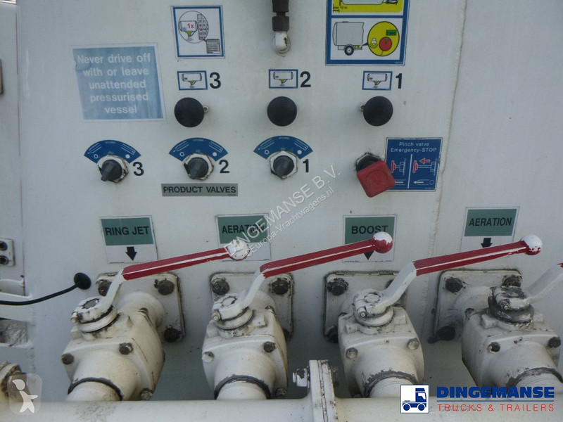 Semi reboque Feldbinder Powder tank alu alu 49...