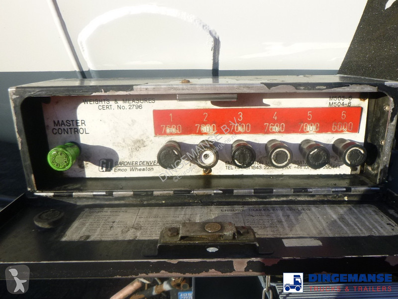 Semiremorca LAG Fuel tank alu 44.4 m3 / 6 comp...