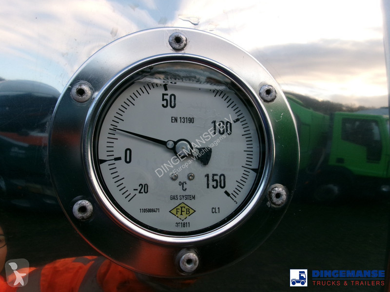 Semiremorca Feldbinder Chemical tank inox 33.5...