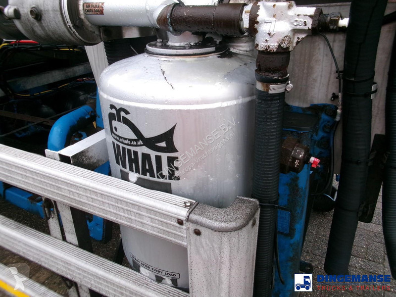 Félpótkocsi  Vacuum tank inox 30 m3 / 1 comp +...