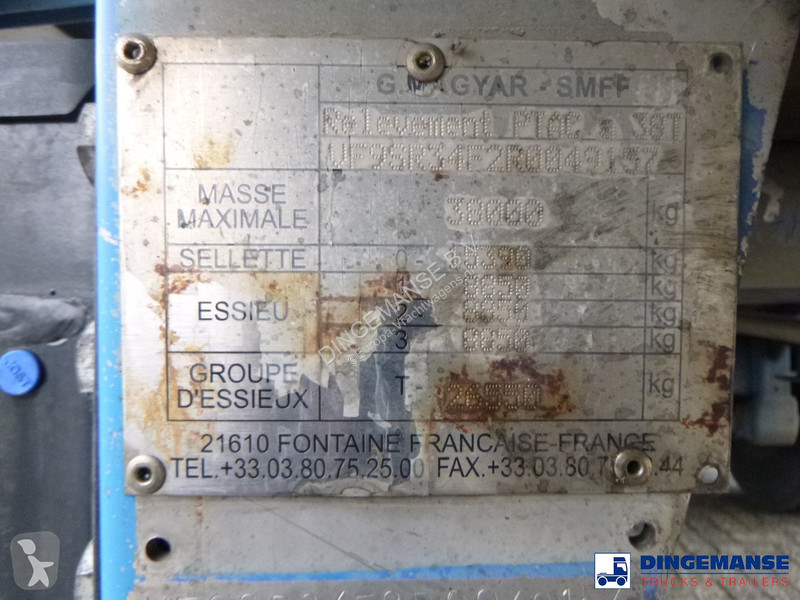 Semiremorca Magyar Bitumen tank inox 30 m3 / 1...